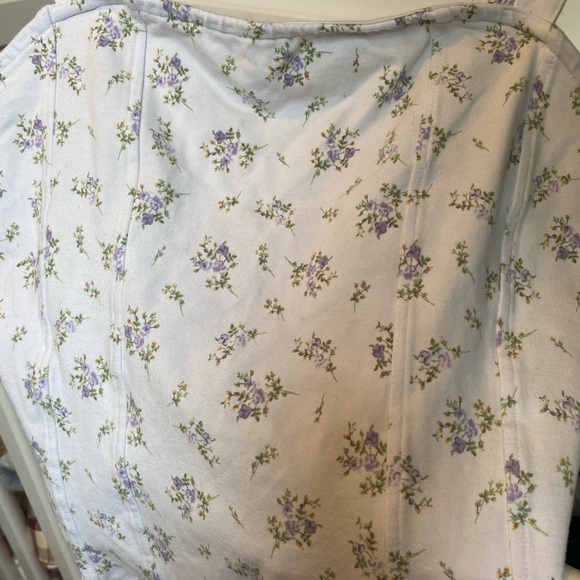 White floral corset style bodysuit - Picture 2 of 4